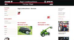 Desktop Screenshot of jaeggi-etziken.ch